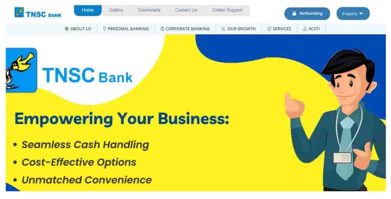 TNSC Bank customer care number