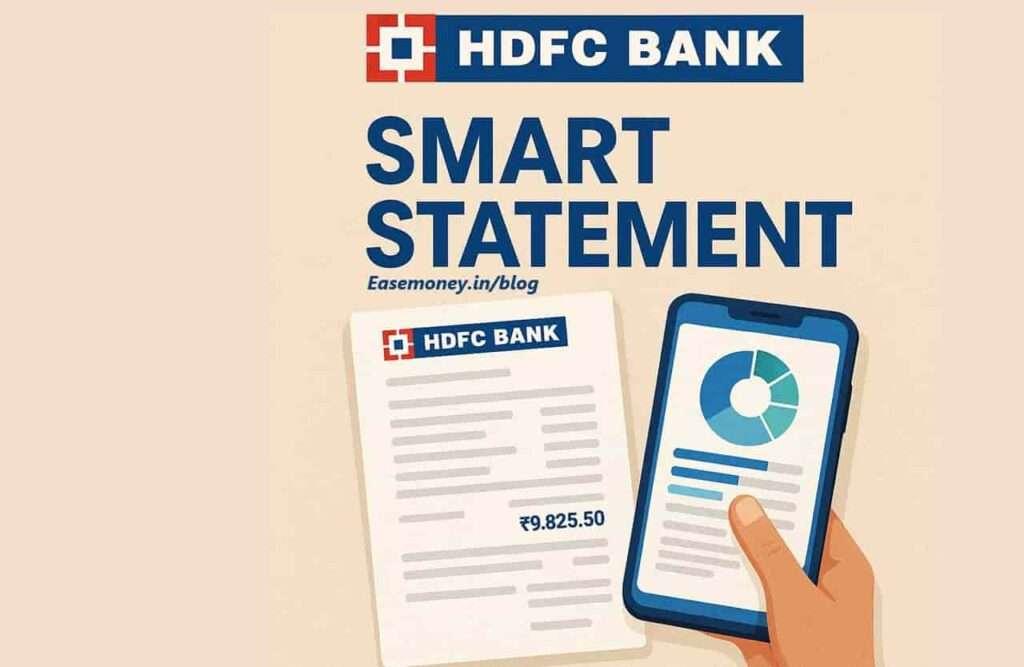 HDFC Bank Smart statement Password protected animation