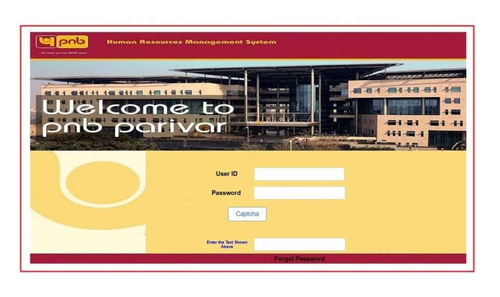 PNB Parivar 2 official register and login page