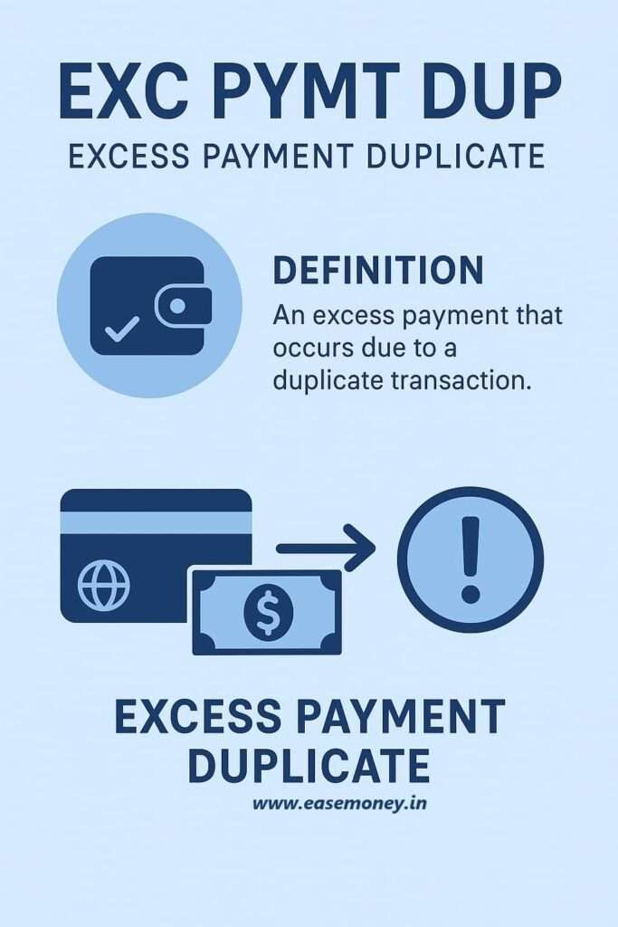 exc pymt dup infographic guide