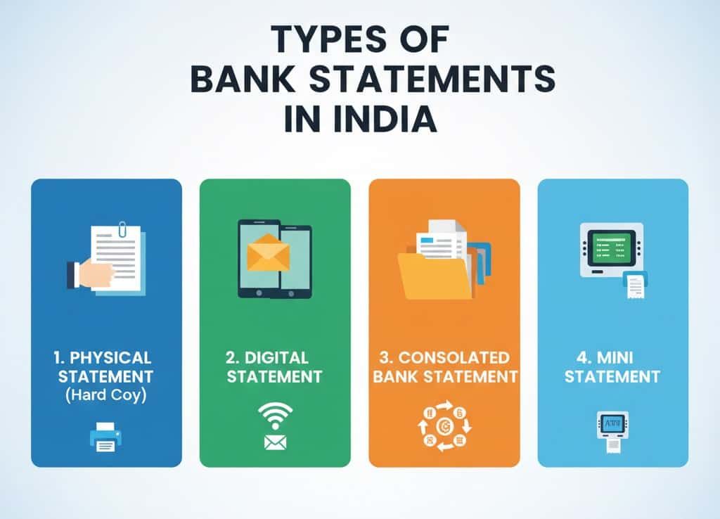 different type of account Statement 