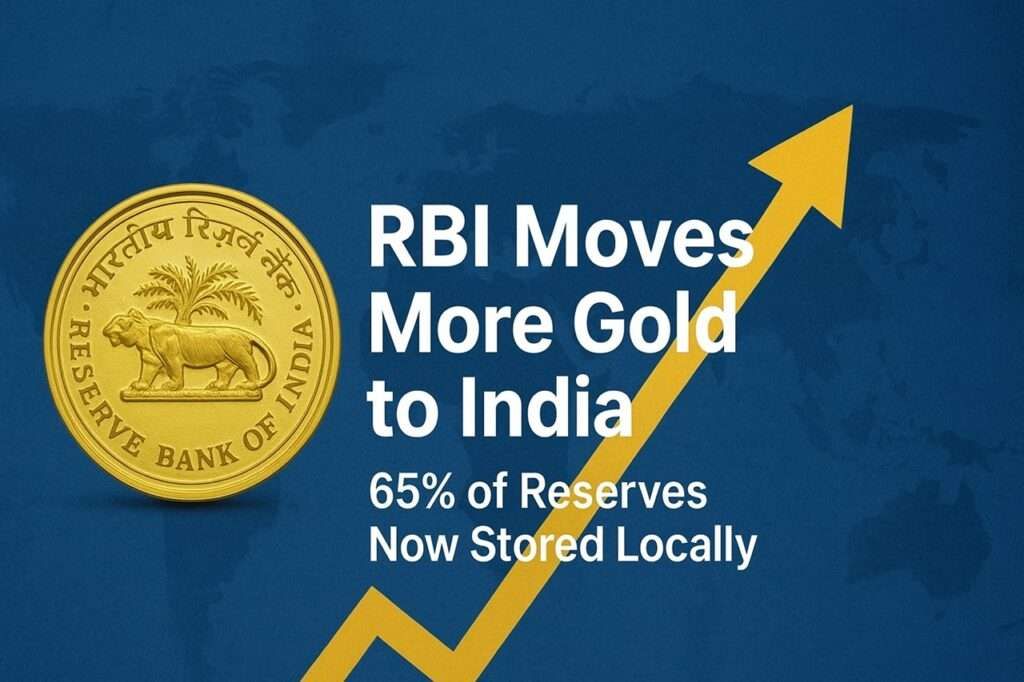 RBI Moves More Gold to India 65% of Reserves Now Stored Locally