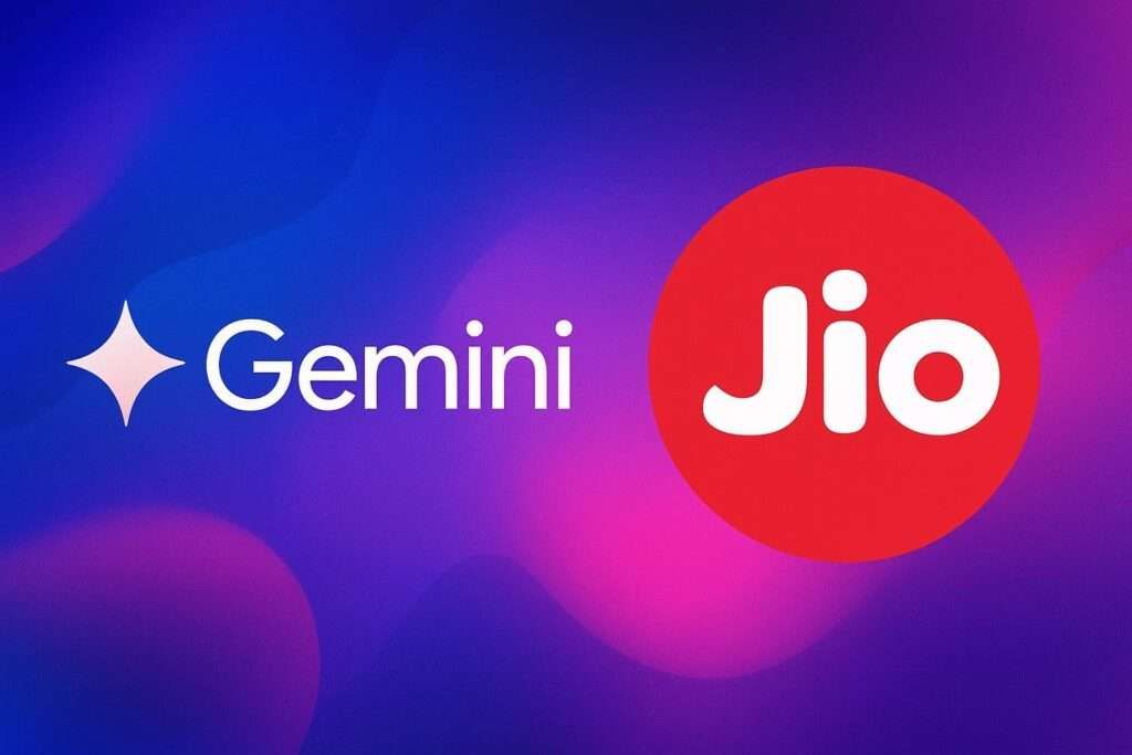 jio allow google gemini pro for 18 months free