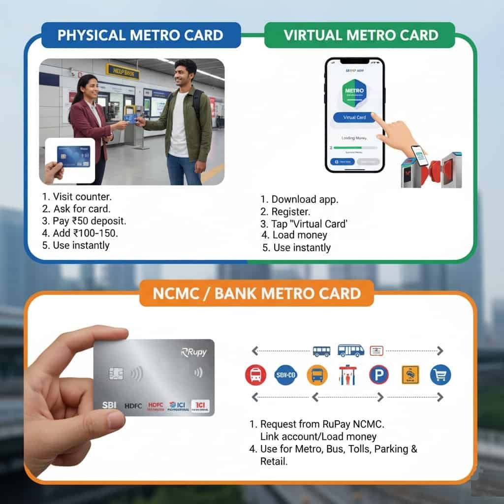 Apply for metro smart card