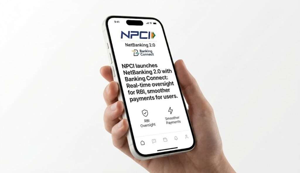 NetBanking 2.0 Banking Connect smartphone UI