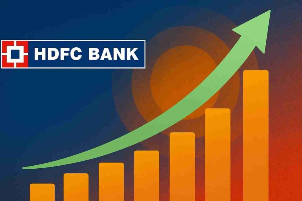 HDFC Bank growth chart graphic
