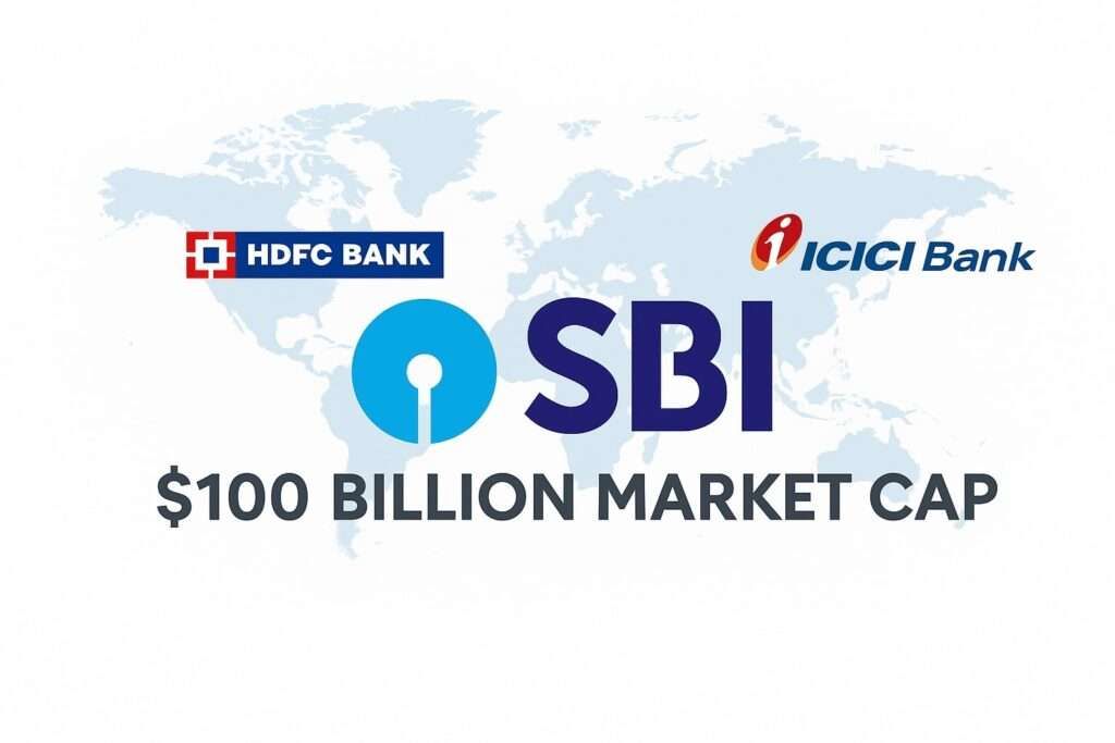 $100 billion market cap, becoming India’s first PSU bank in market cap