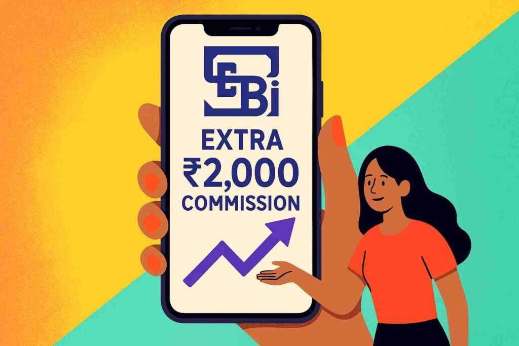 Woman investing with SEBI rule incentive