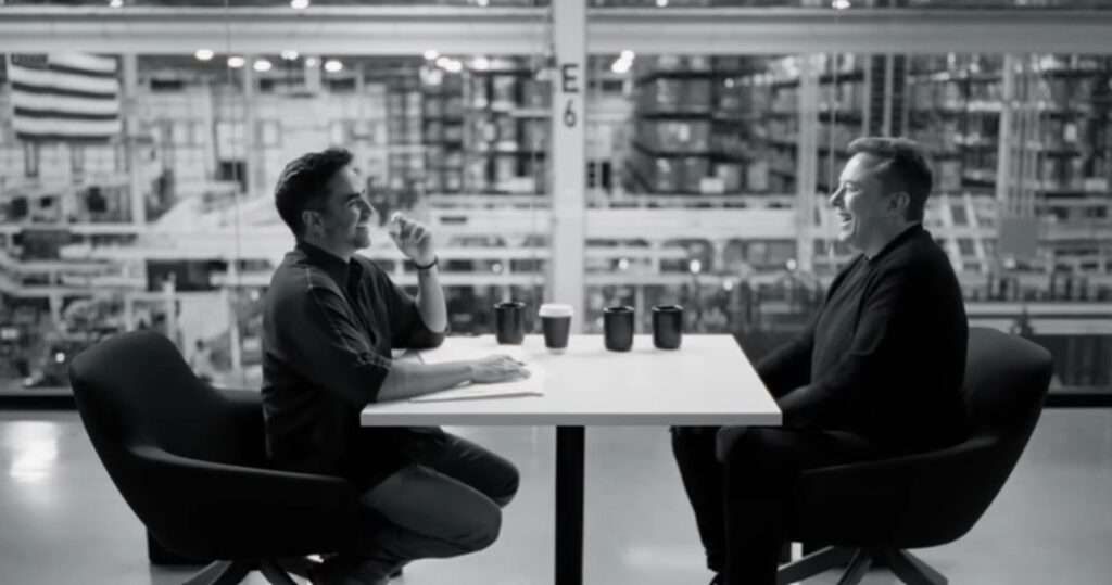 Nikhil Kamath and guest sipping coffee in tech setting teaser