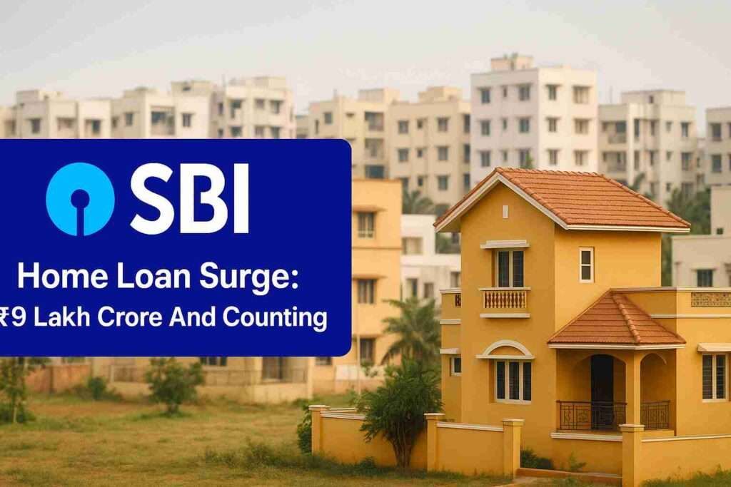 SBI home loan surge with housing growth in India background