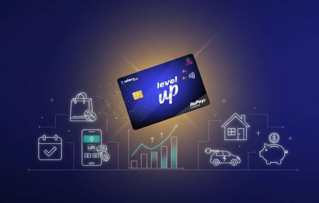 Blue SalarySe Level UP credit card designed for salaried professionals in India