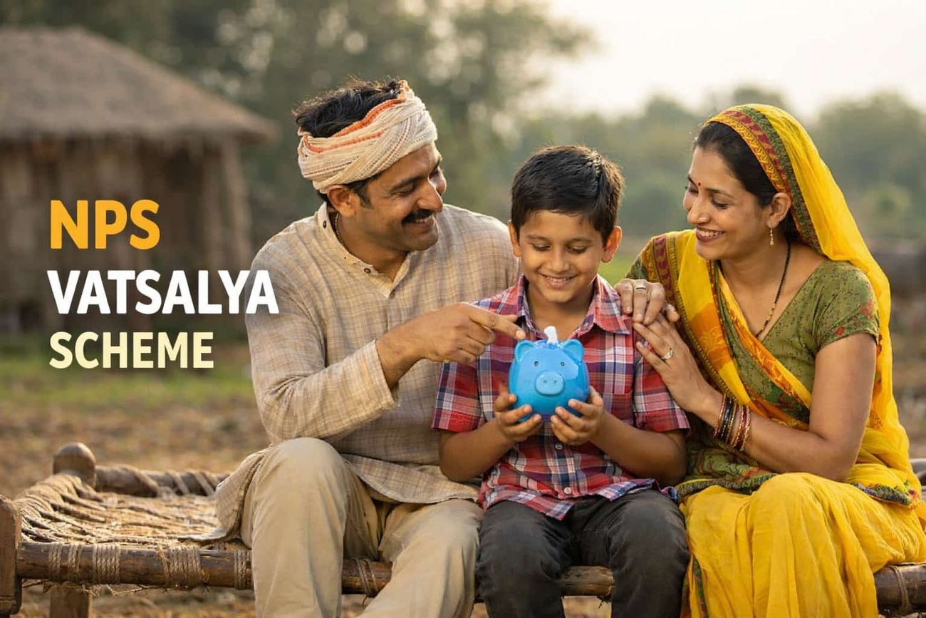 Indian parents saving for child future under NPS Vatsalya scheme