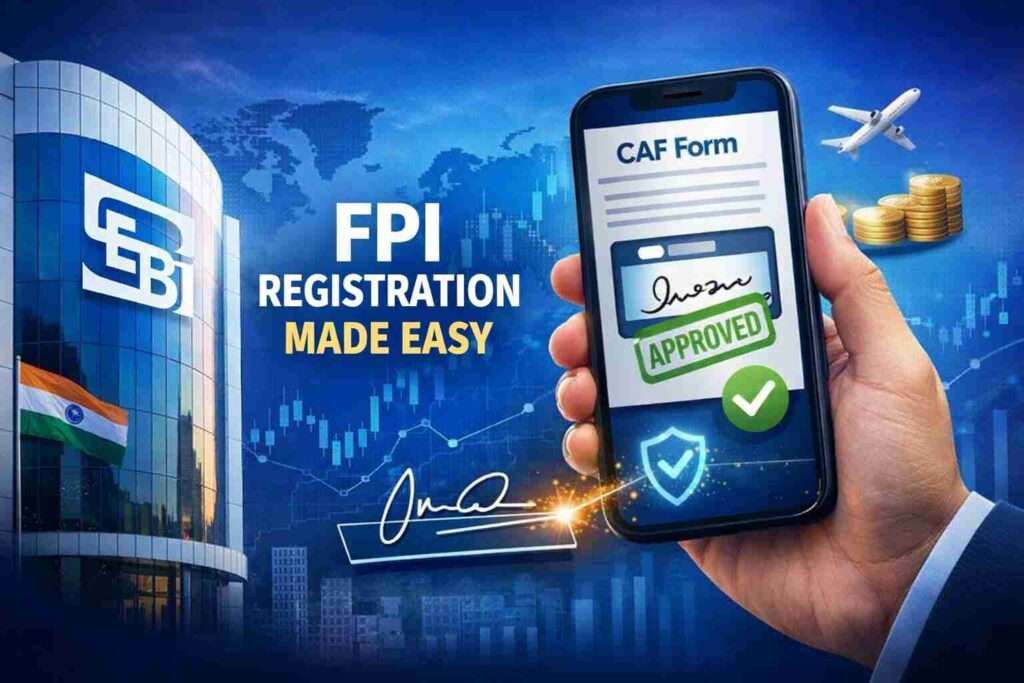 SEBI enables digital signature on CAF portal to speed up FPI registration