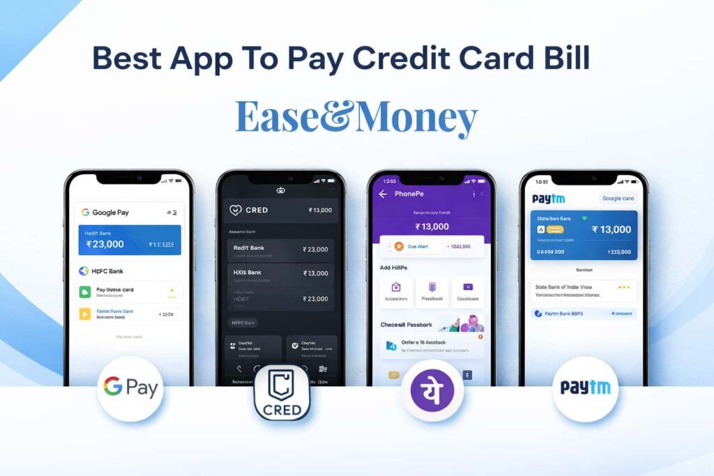 Best app to pay credit card bill in India comparison