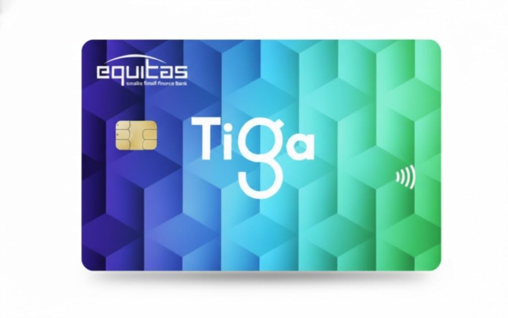 Equitas Tiga Credit Card infographic