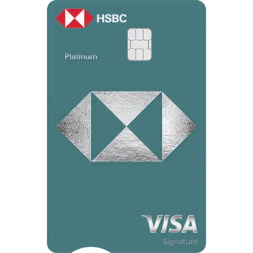 HSBC Visa Platinum credit card best LTF card list 