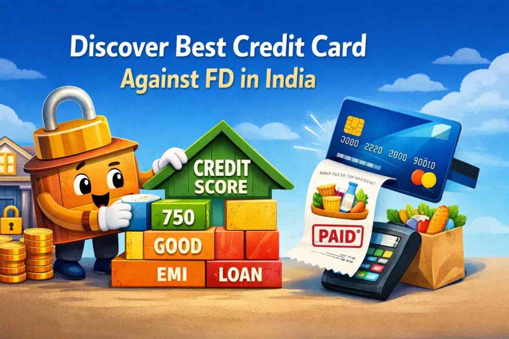 FD credit card building credit score and paying bills