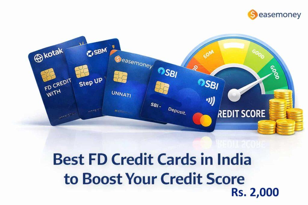 Best Credit Card Against FD ₹2000 in India 