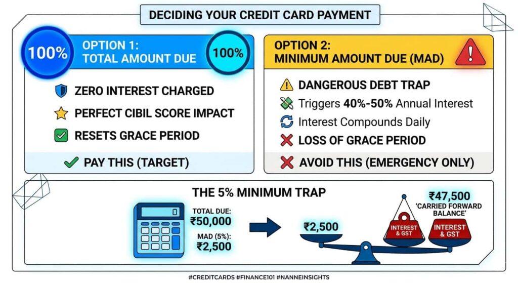 How Much Should You Pay on Your Credit Card? (Minimum vs Total Due)
